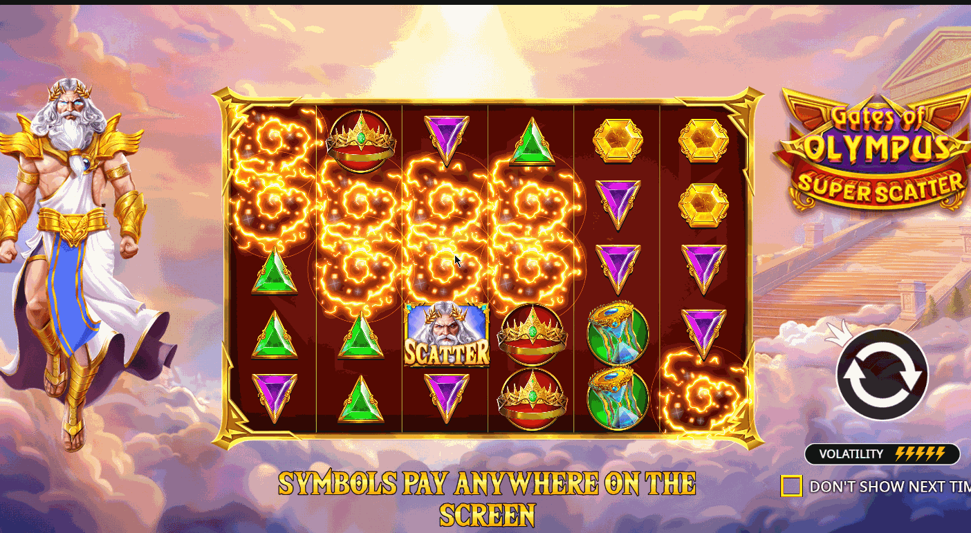 Gates of Olympus Super Scatter – mitologiczny automat hazardowy online